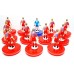 Subbuteo Andrew Table Soccer Denmark 1986 on Classic Hasbro bases